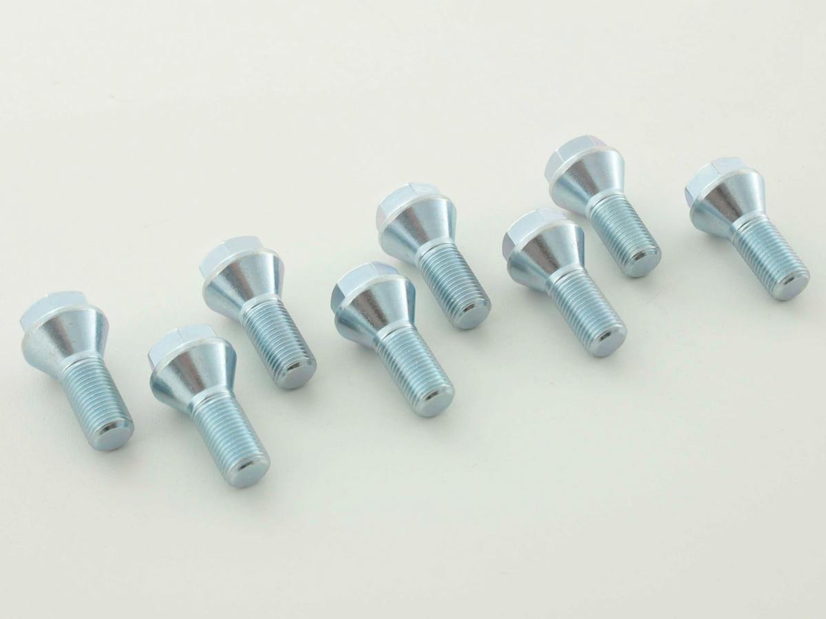 Radschrauben Set (8 Stk.) Schaftlänge 25mm Kegelbund Kurzkopf M14x1.5x25 Radschrauben Set (8 Stk.) Schaftlänge 25mm Kegelbund Kurzkopf M14x1.5x25